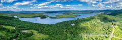 Lake Umbagog Errol, NH Panorama #2