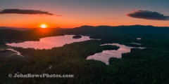 Sunset Over The Ponds  Brighton, VT