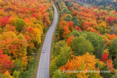 Looking down on Rte 114  Warrens Gore, VT  9/24/20