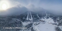 Jay Peak Snow Cloud Panorama  December 2020