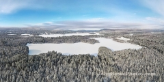 Winter Morning in Island Pond, VT