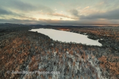 Late Day Sun on Newark Pond 1/4/21