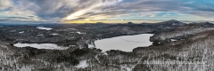 Bald Hill Pond Sunset Panoarma 1/9/21