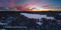 Newark Pond at Sunset  1/9/21