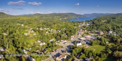 Barton Vermont Panorama