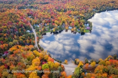 Newark Pond Fall Reflection #3