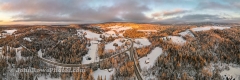 Clarksville, NH 1/10/21  3:1 Panorama