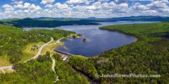 Fist Connecticut Lake Pittsburg, NH Panorama