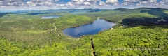 Little Diamond Pond Stewartstown, NH Panorama