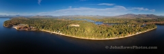 Totem Pole to the Channel Panorama - Ossipee Lake, NH