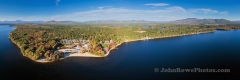 Totem Pole Panorama - Ossipee Lake, NH