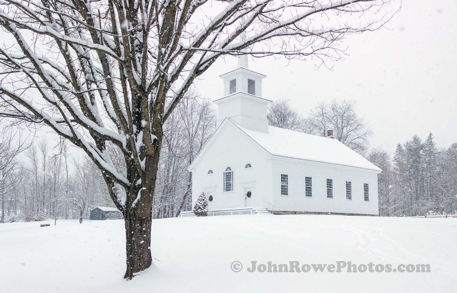 Union Meeting House in Burke Hollow, VT  December 2019