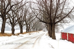 Darling Hill Road December 2019 Red Barn