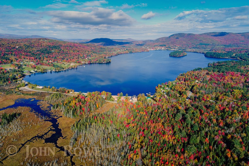 Fall in Island Pond, Vermont